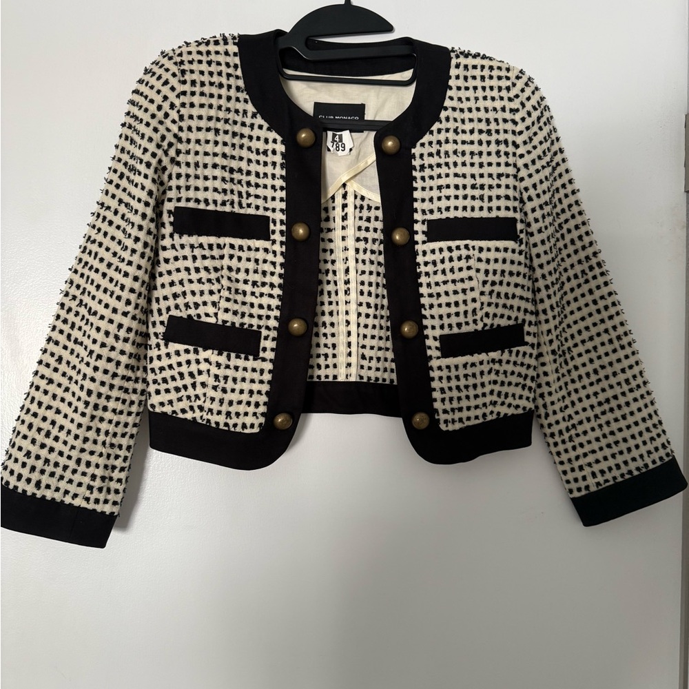 Club Monaco Tweed Blazer 00